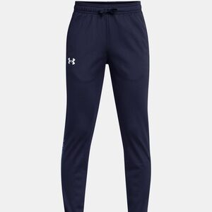 UA boys youth tapered leg athletic pants